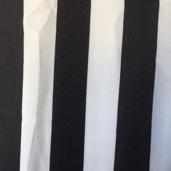 Black & White Striped Skater Dress - Picture 3 of 3